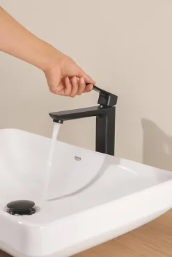 Grohe Mitigeur de lavabo noir taille XL, Dice