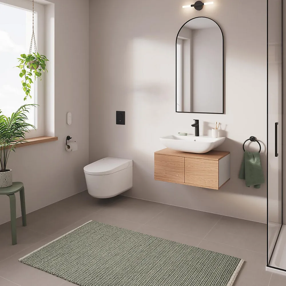 Grohe Mitigeur de lavabo taille M, noir, Start