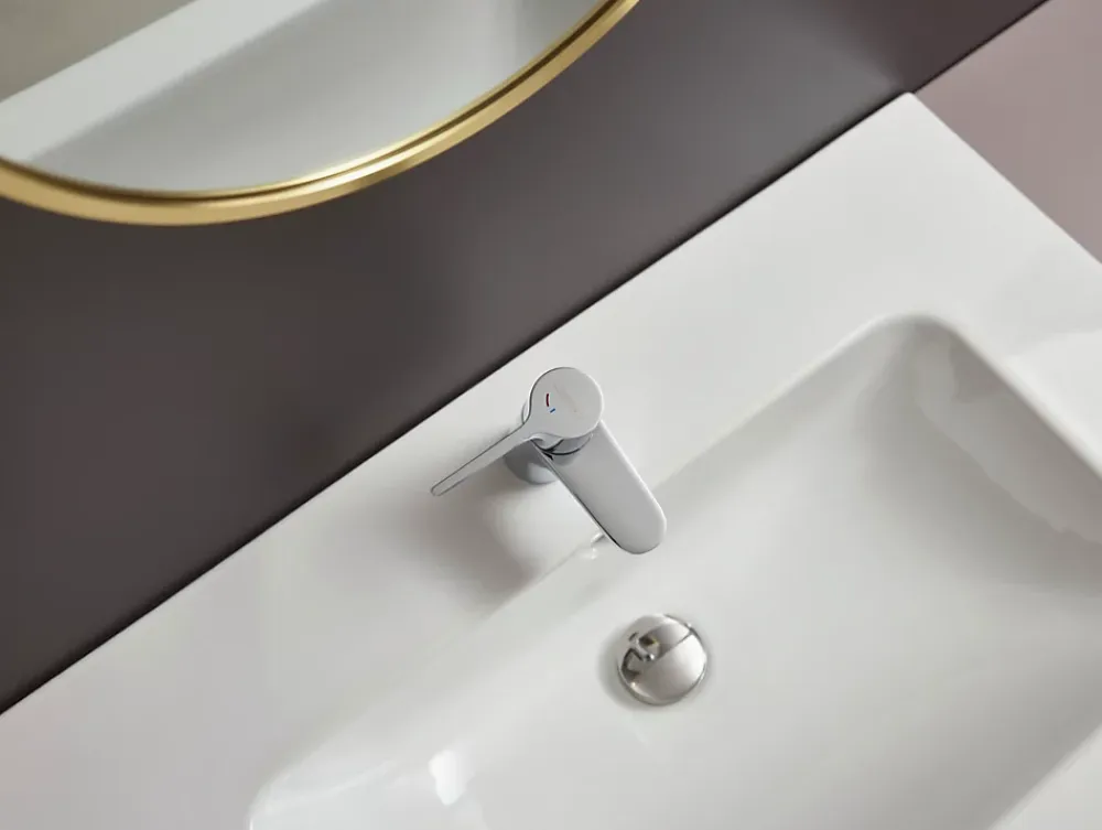 Robinet Lavabo Et Vasque|Hansgrohe Mitigeur de lavabo Waterforms Eco chromé