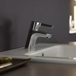 Robinet Lavabo Et Vasque|Hansgrohe Mitigeur de lavabo Waterforms Eco chromé