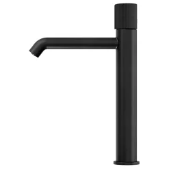 Robinet Lavabo Et Vasque|GoodHome Mitigeur de lavabo XL, noir, Levanna