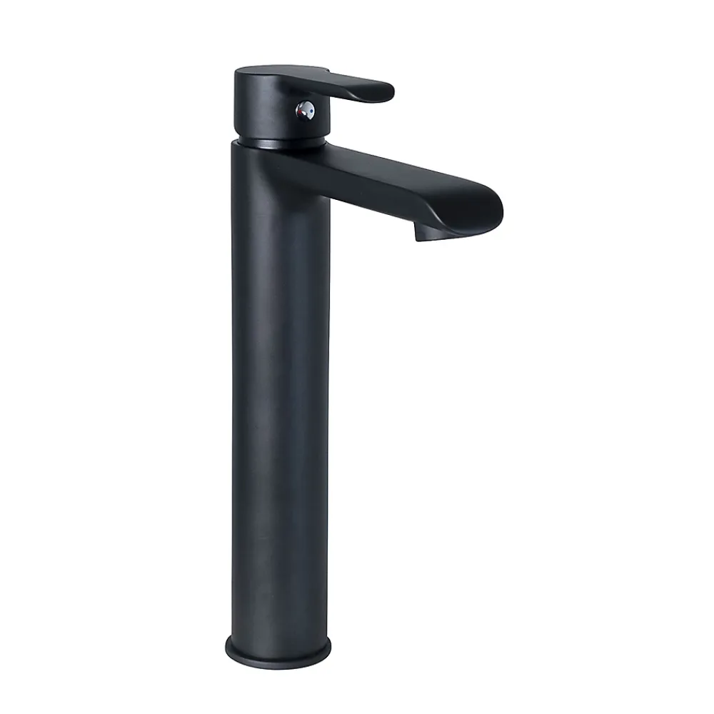 Kramer Mitigeur de lavabo/vasque H.26,3 cm, noir mat, King