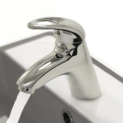 Robinet Lavabo Et Vasque|Autres Mitigeur de salle de Bain Robinet pour Lavabo Vasque en Laiton Chrome avec Vidage
