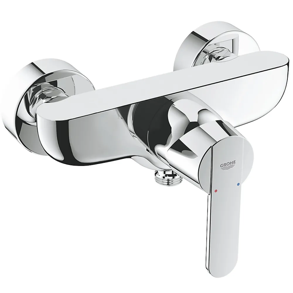 Robinet De Douche|Grohe Mitigeur douche 2 trous Get finition chromé