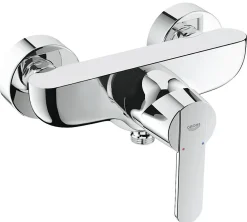 Robinet De Douche|Grohe Mitigeur douche 2 trous Get finition chromé