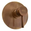 Colonne De Douche Encastrable|Rav Mitigeur douche encastrable SEINA en laiton bronze 15 cm