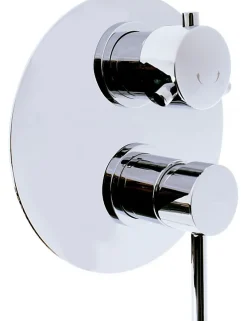 Colonne De Douche Encastrable|Rav Mitigeur douche encastrable SEINA avec arrêt automatique en laiton noir