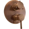 Colonne De Douche Encastrable|Rav Mitigeur douche encastrable SEINA avec arrêt automatique en laiton bronze