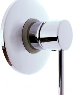Colonne De Douche Encastrable|Rav Mitigeur douche encastrable SEINA en laiton noir 15 cm