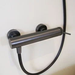 Essebagno Mitigeur douche mécanique gun métal Luisa
