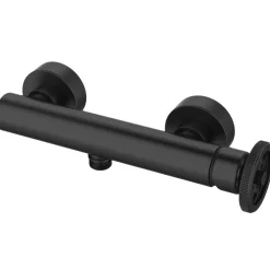 Robinet De Douche|Essebagno Mitigeur douche mécanique noir Indus