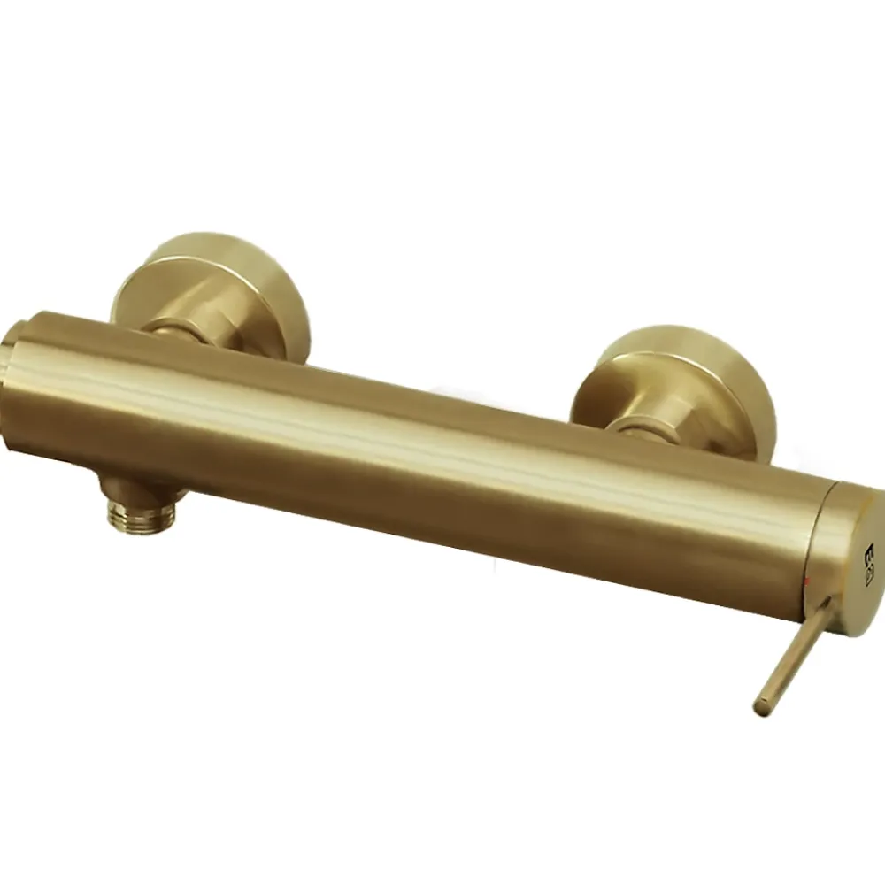 Essebagno Mitigeur douche mécanique or brossé Luisa