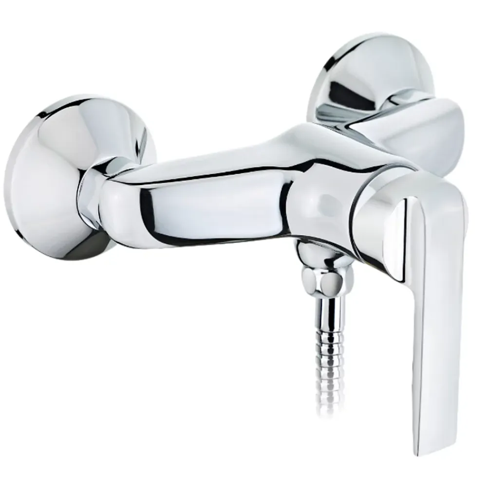 Essebagno Mitigeur douche mécanique chrome NF Largo