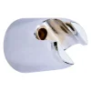 Robinet De Douche|Rav Mitigeur douche mural thermostatique laiton chromé sortie douchette bas-Chromé-Avec douchette à support fixe-Chromé--28.5 -