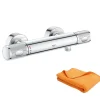 Grohe Mitigeur douche thermostatique Quickfix Precision Feel + microfibre