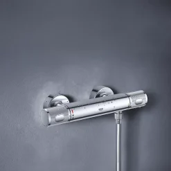 Grohe Mitigeur douche thermostatique Quickfix Precision Feel + microfibre