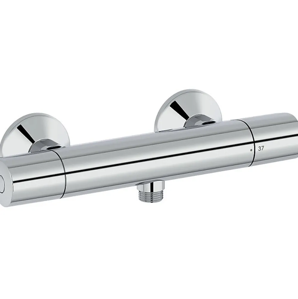 Robinet De Douche|Jacob Delafon Mitigeur douche thermostatique Simone chrome