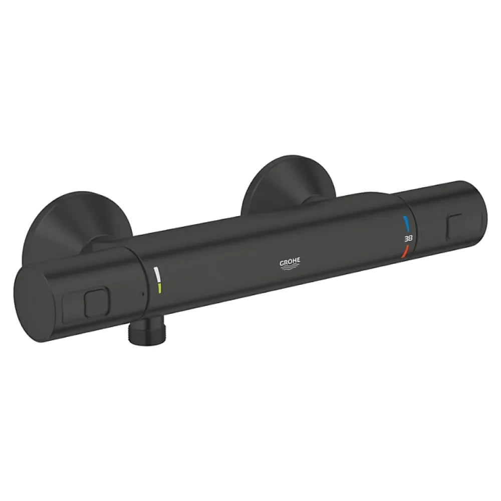Grohe Mitigeur douche thermostatique Precision Start noir