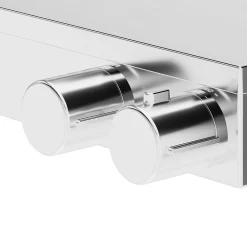 Robinet De Douche|GoodHome Mitigeur douche thermostatique chrome Kolima