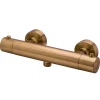 Essebagno Mitigeur douche thermostatique cuivre brossé Luisa