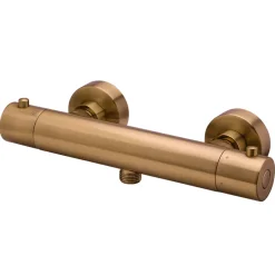 Essebagno Mitigeur douche thermostatique cuivre brossé Luisa