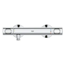 Grohe Mitigeur douche thermostatique Quickfix Precision Flow + nettoyant GrohClean