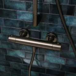 Essebagno Mitigeur douche thermostatique gun métal Luisa
