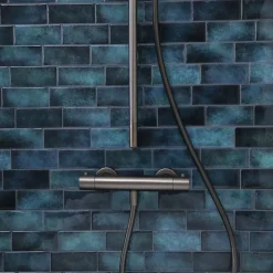 Essebagno Mitigeur douche thermostatique gun métal Luisa