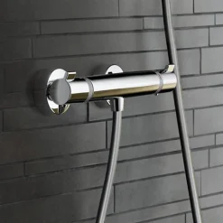 Robinet De Douche|Hansgrohe Mitigeur douche thermostatique Ecostat Comfort chromé