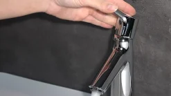 Robinet Lavabo Et Vasque|Hansgrohe Mitigeur lavabo avec tirette et vidage Talis S ComfortZone 100 surface chromé