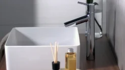 Robinet Lavabo Et Vasque|Hansgrohe Mitigeur lavabo avec tirette et vidage Talis S ComfortZone 190 surface chromé