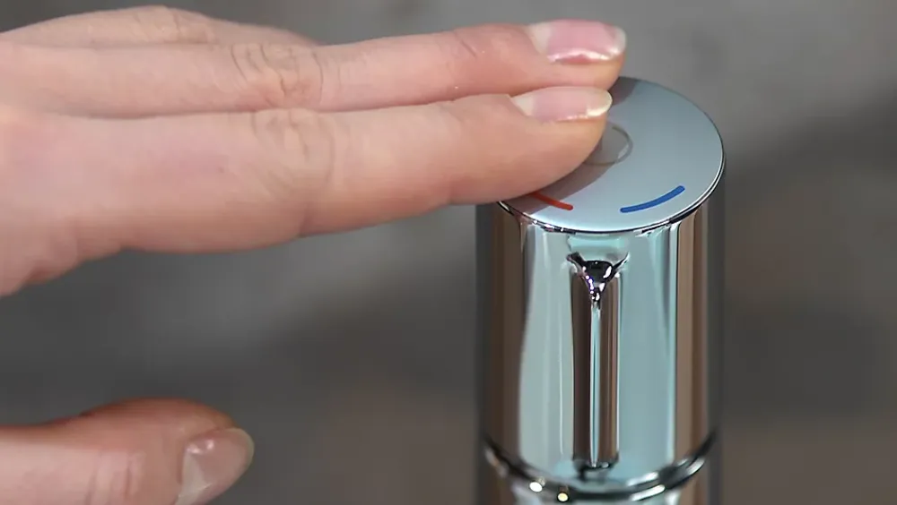 Hansgrohe Mitigeur lavabo avec tirette et vidage Talis Select S ComfortZone 190 surface chromé