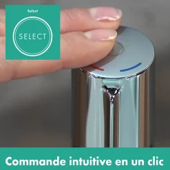 Hansgrohe Mitigeur lavabo avec tirette et vidage Talis Select S ComfortZone 190 surface chromé