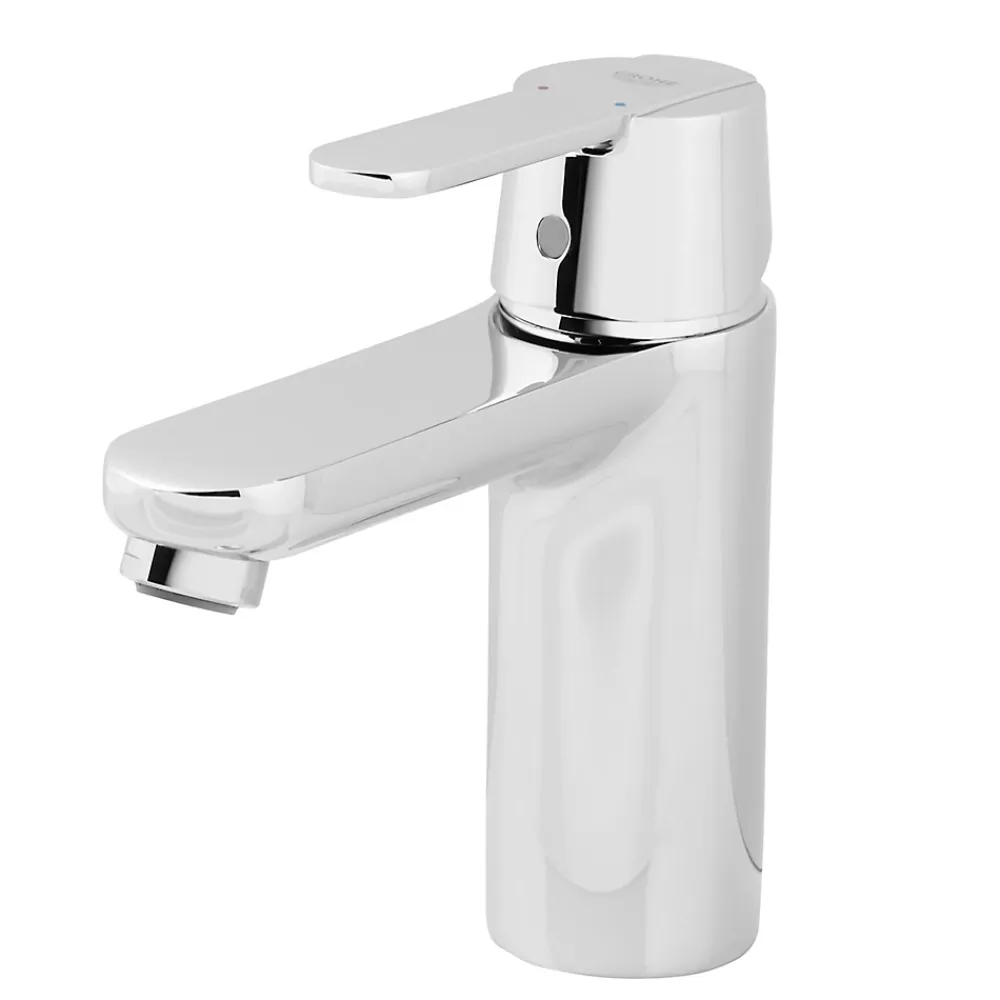 Robinet Lavabo Et Vasque|Grohe Mitigeur lavabo avec vidage Get finition chromé
