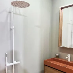 Robinet Lavabo Et Vasque|Essebagno Mitigeur lavabo bas blanc Luisa