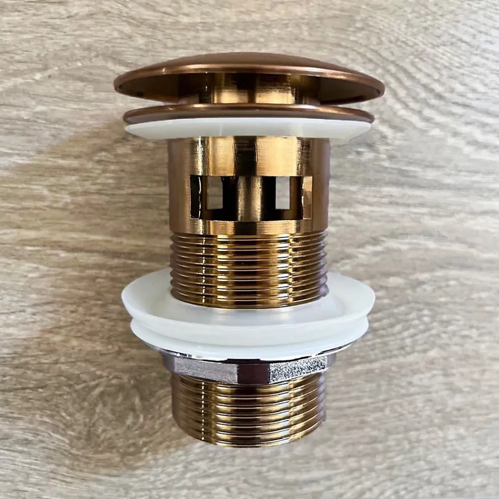 Essebagno Mitigeur lavabo bas cuivre brossé Indus
