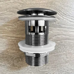 Essebagno Mitigeur lavabo bas gris gun métal Indus