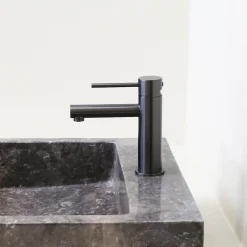 Essebagno Mitigeur lavabo bas gun métal Luisa