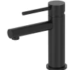 Robinet Lavabo Et Vasque|Essebagno Mitigeur lavabo bas noir Envol