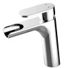 Planète Bain Mitigeur lavabo chromé avec bonde H 18.7 cm Cascade - Jungle