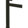 Villeroy & Boch Mitigeur lavabo droit surélevé VILLEROY ET BOCH Dawn sans tirette Noir mat