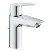 Robinet Lavabo Et Vasque|Grohe Mitigeur lavabo Quickfix Start 2021 avec tirette et vidage chromé taille S