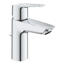 Robinet Lavabo Et Vasque|Grohe Mitigeur lavabo Quickfix Start 2021 avec tirette et vidage chromé taille S