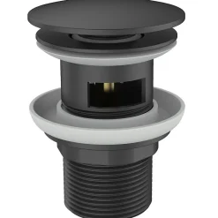 Essebagno Mitigeur lavabo haut noir Indus