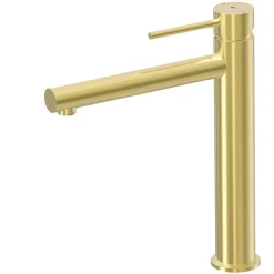 Robinet Lavabo Et Vasque|Essebagno Mitigeur lavabo haut or brossé Luisa