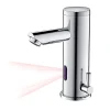 Auralum Max Mitigeur lavabo Infrarouge robinet lavabo capteur automatique, Robinet de Salle de Bain en Laiton Chromé