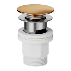 GoodHome Mitigeur lavabo mécanique M, doré, Owens