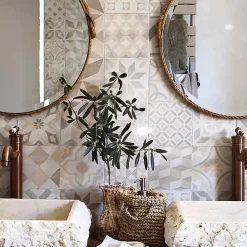 Robinet Lavabo Et Vasque|Essebagno Mitigeur lavabo rétro haut cuivre brossé Leeds