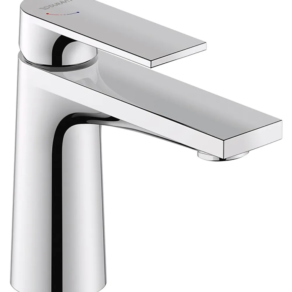 Robinet Lavabo Et Vasque|Duravit Mitigeur lavabo taille S Tulum Freshstart chromé sans tirette ni vidage