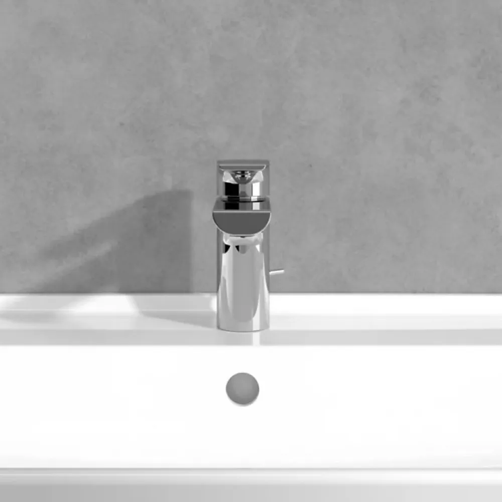 Villeroy & Boch Mitigeur lavabo VILLEROY ET BOCH Liberty S avec tirette Chrome